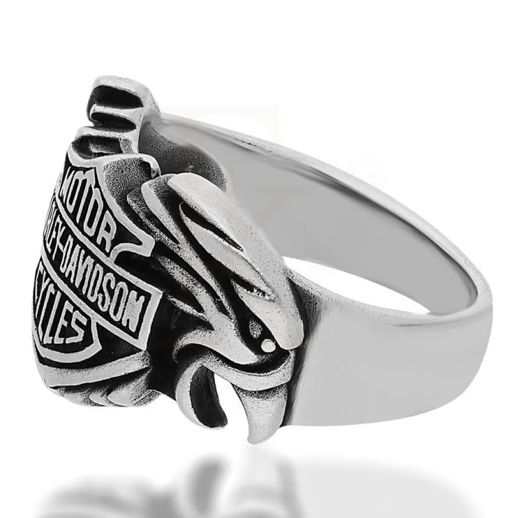 Zoshfo Men's Vintage Sterling Silver Bikers Style Open Adjustable Ring,  Custom Harley-Davidson Gold Plated Signet Finger Band Ring Jewellery :  Amazon.co.uk: Fashion